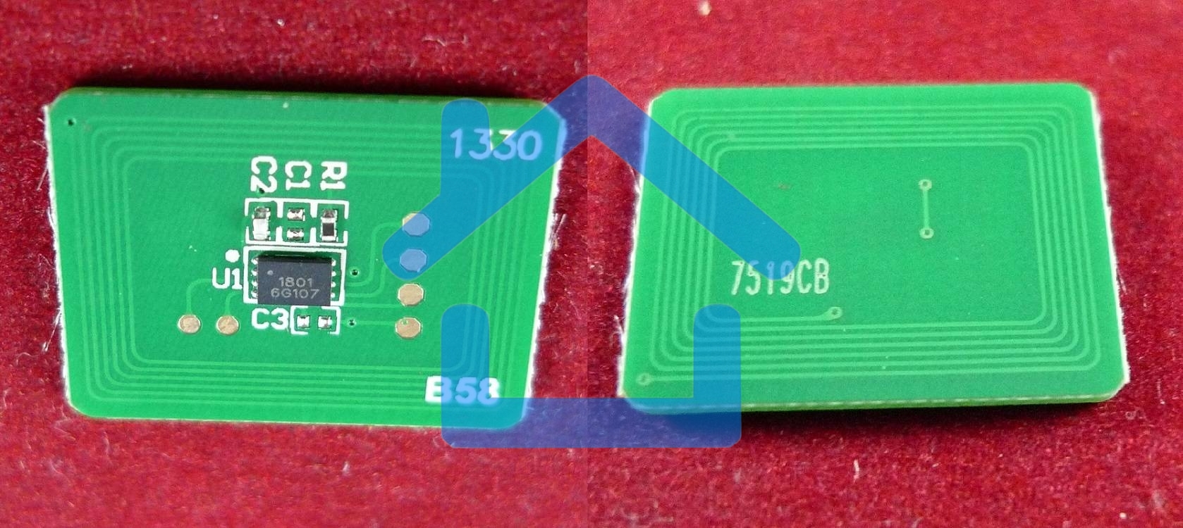 Чип OKI C612, Cyan, 6K (ELP Imaging)