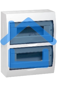 Бокс ЩРН-П-24модуля навесной пластик IP41 MKP12-N-24-40-10 IEK