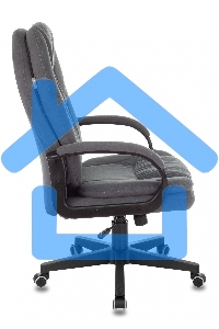 Кресло руководителя Бюрократ CH-868N Fabric Alfa 44 серый, крестовина пластик