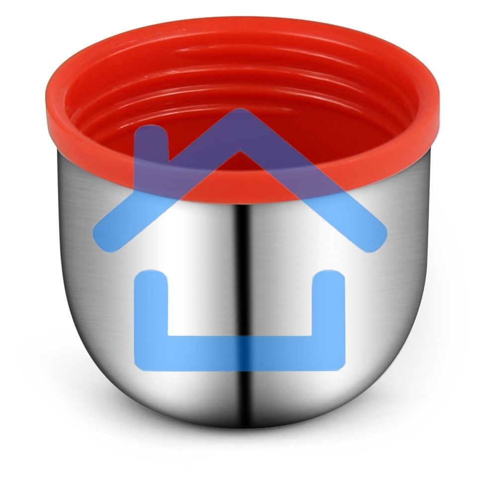 Термос для напитков Starwind 10-500 0.5 л, серебристый/красный, картонная коробка