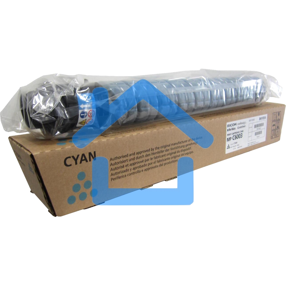 Картридж лазерный Aficio MP C4503/C5503/C6003 тип MP C6003 голубой (22.5K)