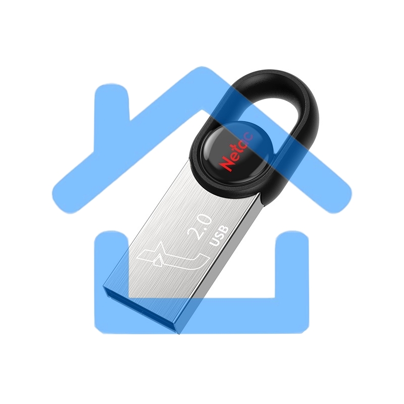 Флешка USB R/W Netac UM2 64Gb <NT03UM2N-064G-20BK>, USB2.0