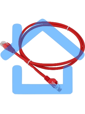 Патч-корд LANMASTER LSZH UTP кат.5e, 10 м, красный