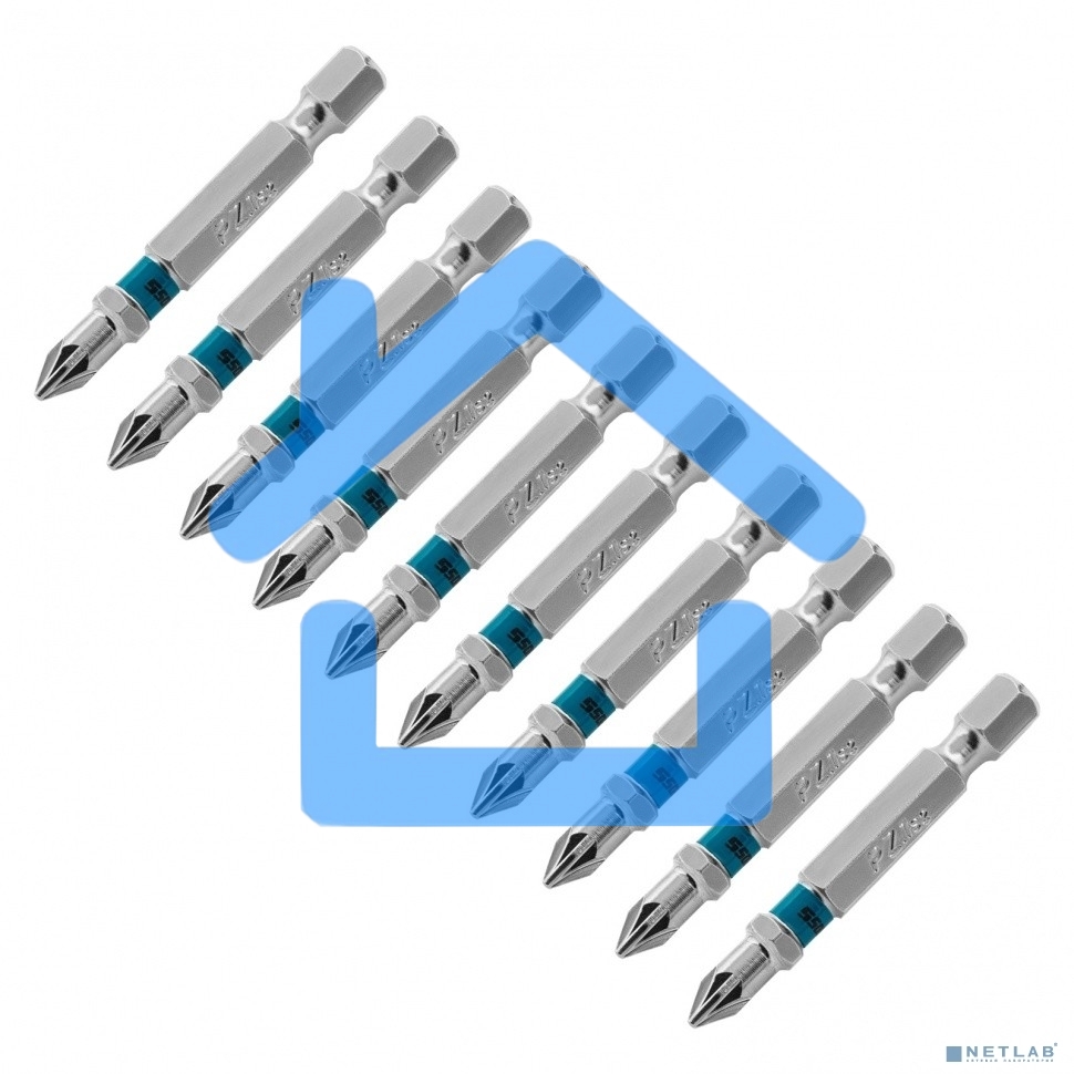 Набор бит GROSS 11344pz1х50 сталь s2 10шт