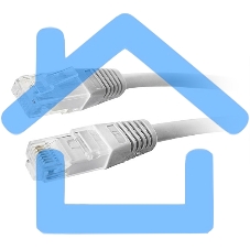 Патч-корд Lanmaster UTP TWT-45-45-1.5/6-GY вилка RJ-45-вилка RJ-45 кат.6 1.5м серый ПВХ (уп.:1шт)