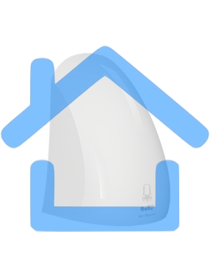 Сушилка для рук Ballu BAHD-1000AS 1000Вт белый