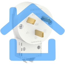 Вилка силовая СП BLANCA 2P+N 32А 250В белый SchE BLNSV003231