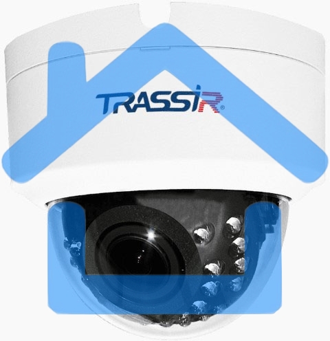 Видеокамера IP Trassir TR-D3123IR2 2.7-13.5мм цветная