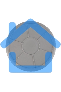 Ведро строительное Matrix пластмассовое 12 л, усиленное 81409