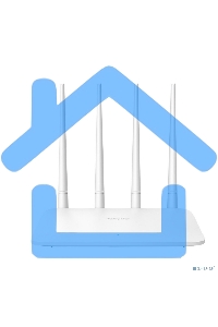 Маршрутизатор TENDA F6 Wi-Fi 300MBPS 10/100M