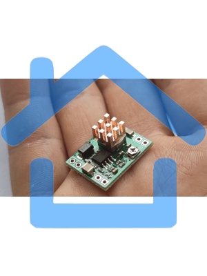 Медный радиатор 7х7х4 мм с термоскотчем 3M 9448A