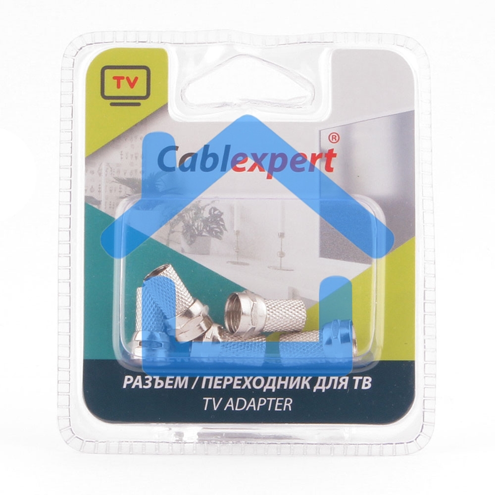 Коннектор Cablexpert F SPL6-01, 18mm, для кабеля RG6, 5шт