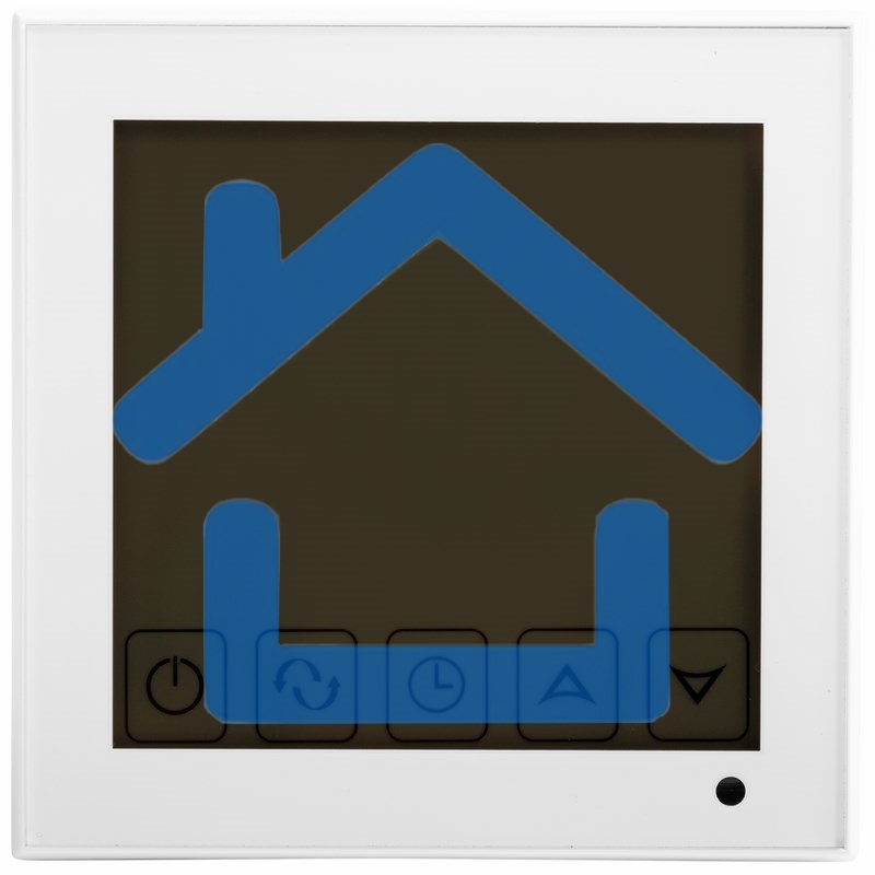 Терморегулятор сенсорный с автоматическим программированием Rexant, R200W, белый