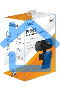Веб-камера A4 PK-935HL черный 2Mpix (1920x1080) USB2.0 с микрофоном