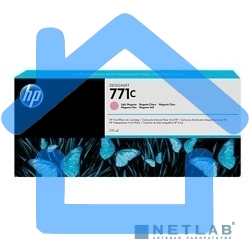 Картридж струйный HP №771C B6Y11A светло-пурпурный для HP DJ Z6200 (775мл)