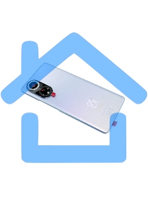 Задняя крышка для Huawei Nova 9 (Service Pack 02354PRY) синяя