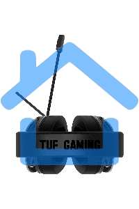 Игровые наушники ASUS TUF Gaming H1 WL черные (2.4 ГГц, 7.1 виртуально, 40мм, неодимовые магниты, 32 Ом, 20~20000 Гц, микрофон, USB-C, PC, Mac, PS4, Nintendo Switch, Xbox One, 90YH0391-B3UA00)