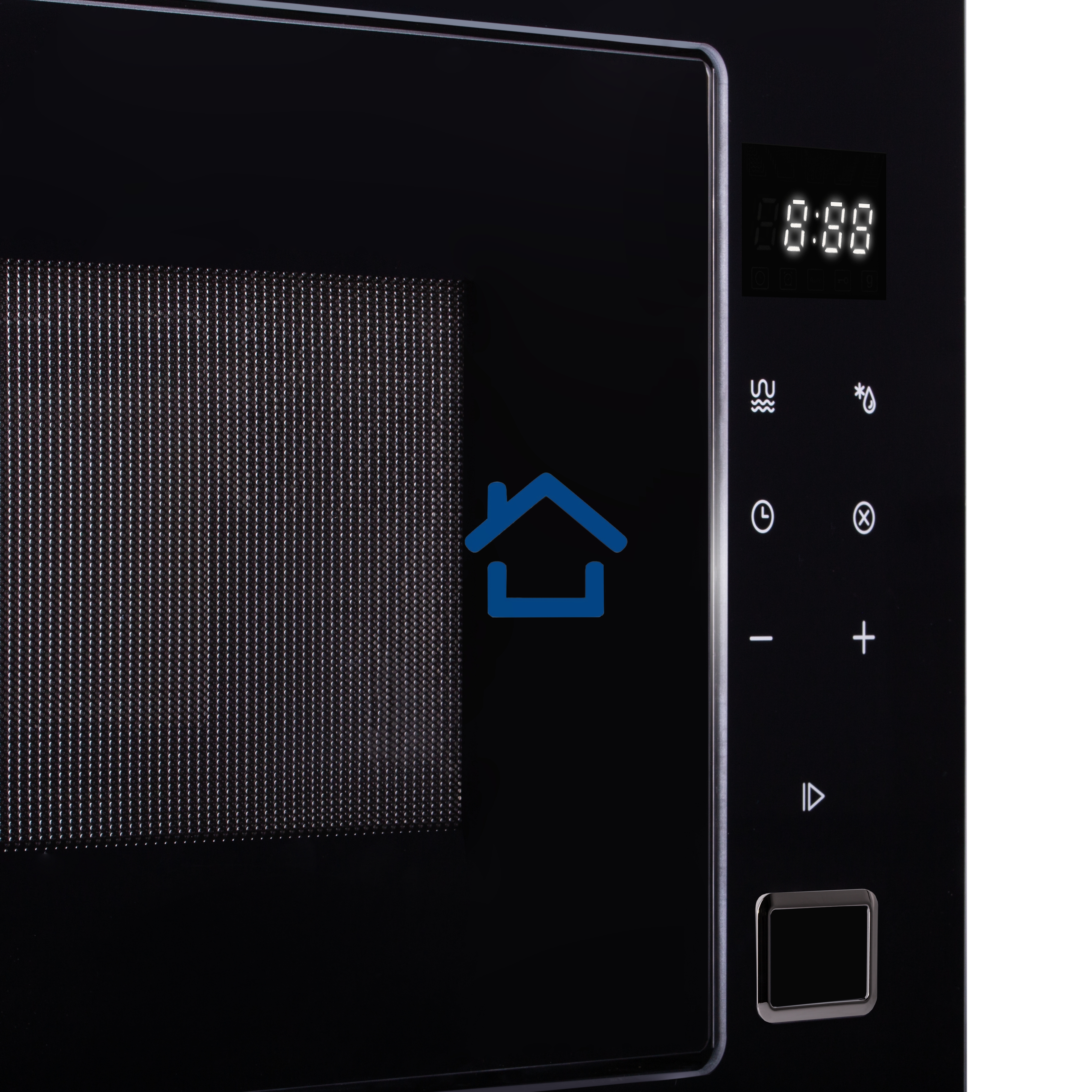 Микроволновая печь встраиваемая Maunfeld MBMO925SGB11 черный, 25 л, 1000 Вт, переключатели - сенсор