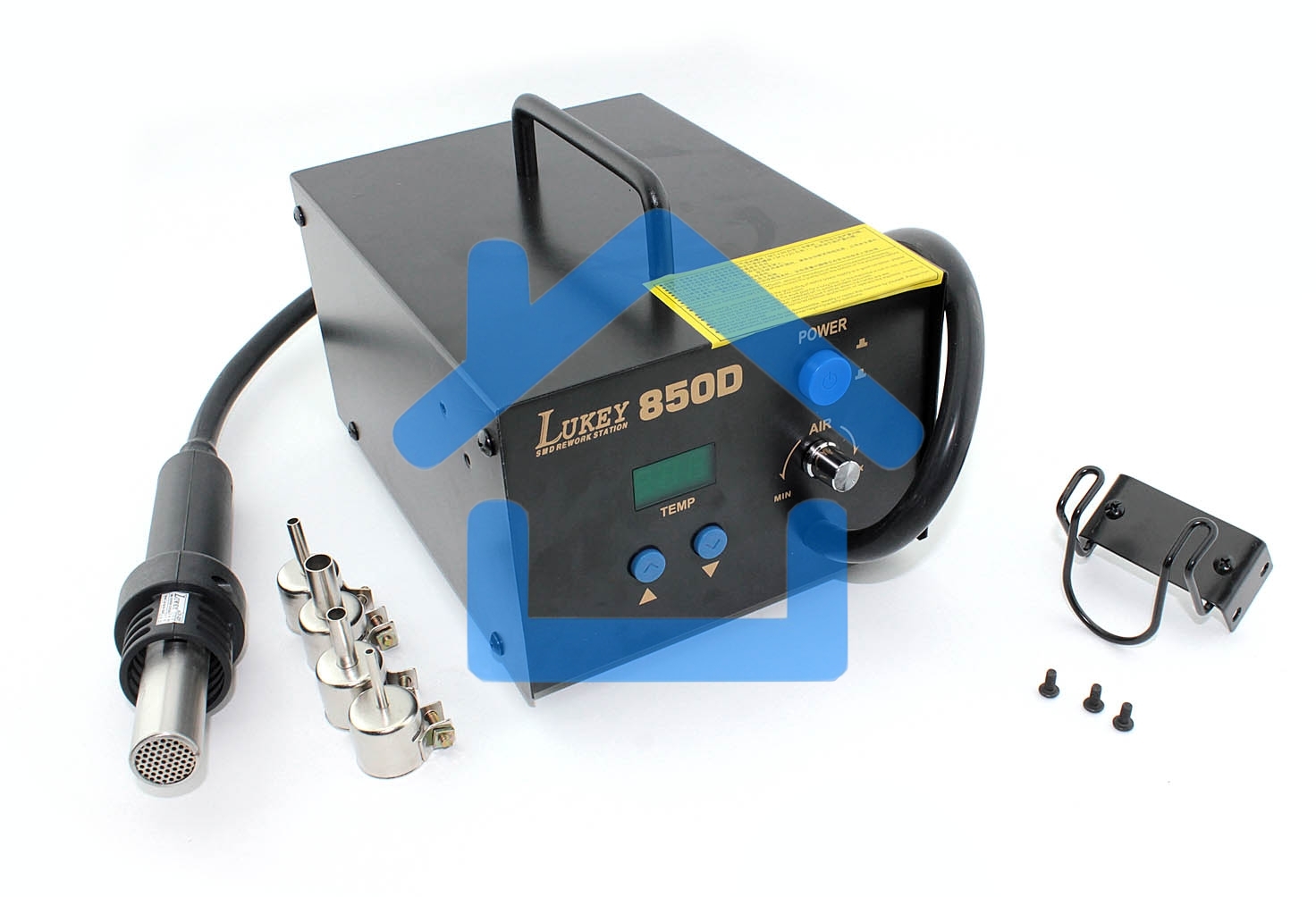 Фен паяльной станции 4 контакта LUKEY 852D/852D+/850D/852AD