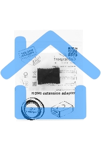 Переходник Gembird Переходник HDMI-HDMI 19F/19F, золотые разъемы, пакет A-HDMI-FF