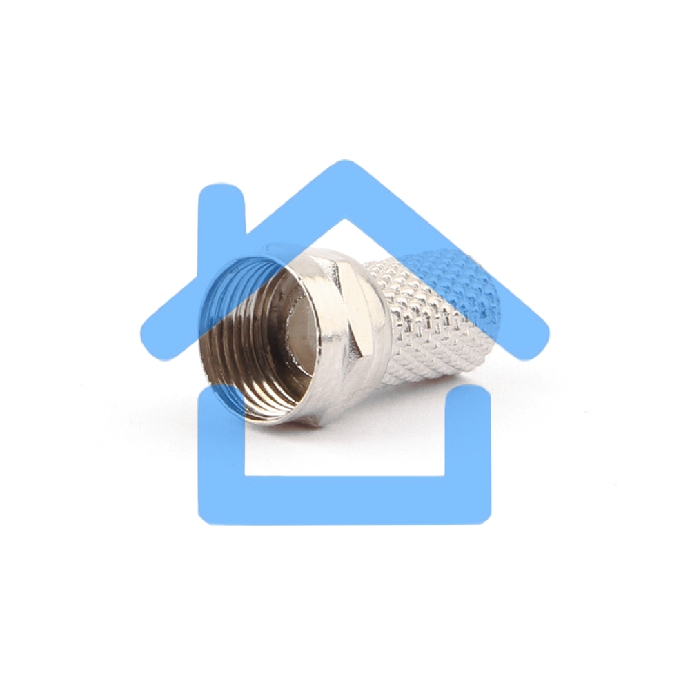Коннектор Cablexpert F SPL6-01, 18mm, для кабеля RG6, 5шт