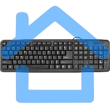 Клавиатура Defender HB-420 проводная, USB, черный