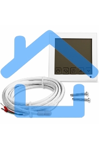 Терморегулятор сенсорный с автоматическим программированием Rexant, R200W, белый