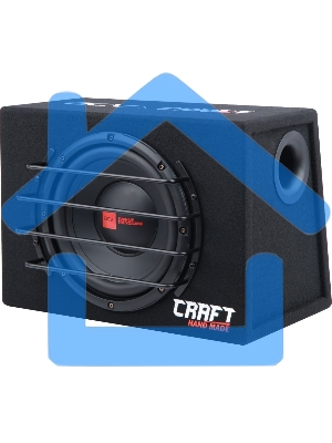 Сабвуфер автомобильный ACV CRAFT B10A 200Вт активный (25см/10