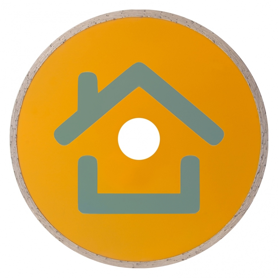 Диск алмазный отрезной ф180 х 22,2 мм, Сплошной, мокрое резание Denzel