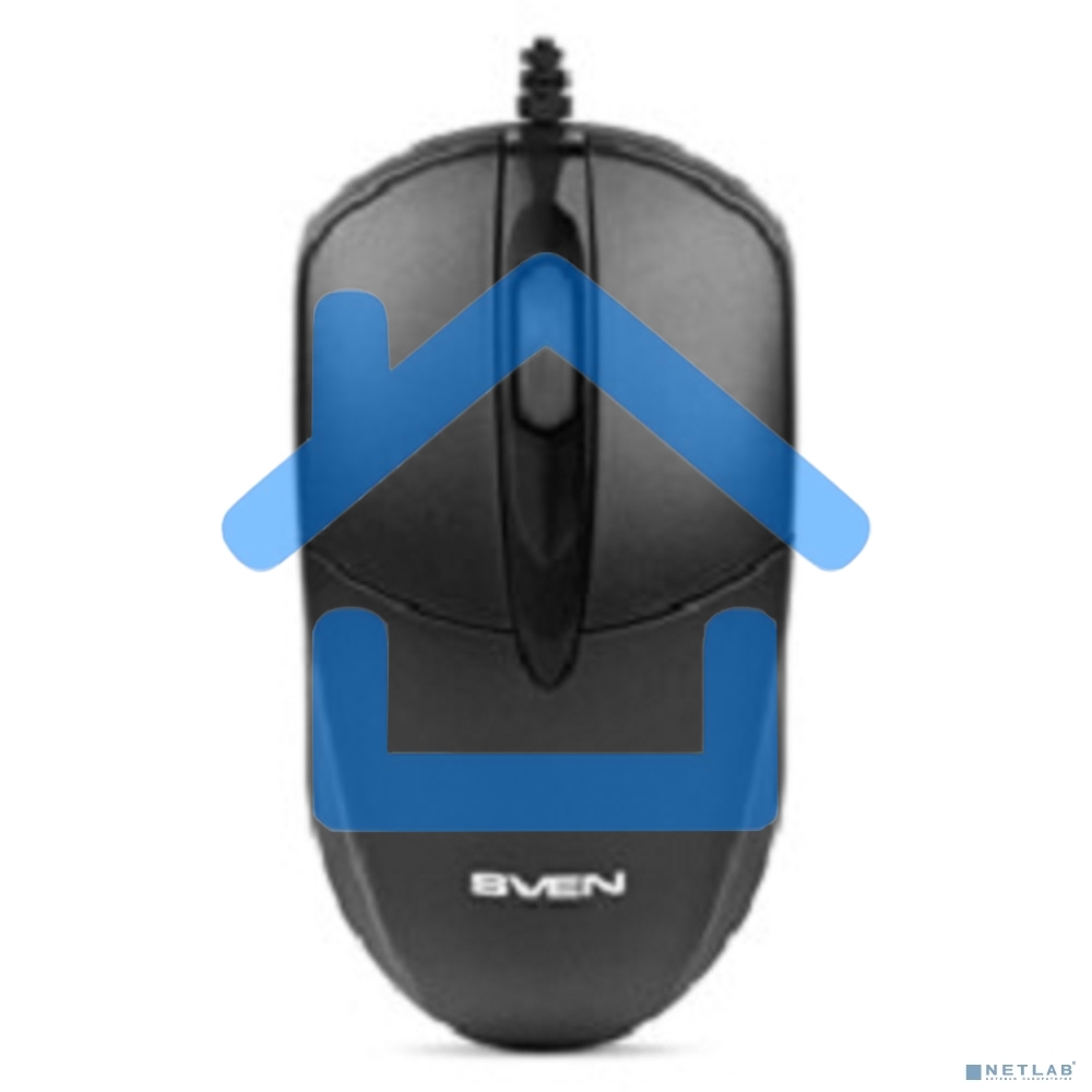 Мышь проводная SVEN RX-112 черный, 800 dpi, USB, кнопки - 3