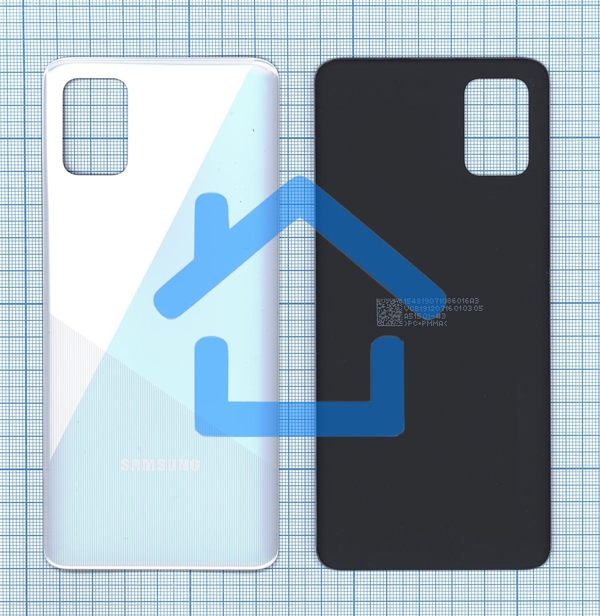 Задняя крышка для Samsung A515F Galaxy A51 (2019) белый