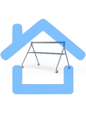 Стойка для MeetingBoard/ Yealink MB-FloorStand-860T FloorStand for MeetingBoard 86 with shelf 3311042