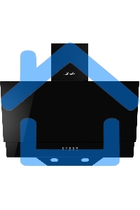 Вытяжка наклонная Monsher ROUEN 60 Noir Verre черный, 60 см, 1100 куб. м/ч, 53 дБ