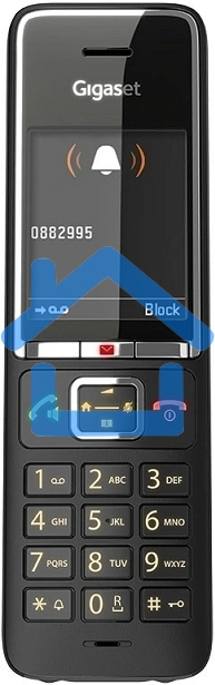 Телефон IP Gigaset Comfort 550A IP BASE Rus черный (S30852-H3037-R104)