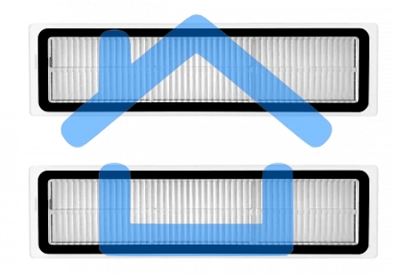 Комплект фильтров для робота пылесоса Dreame D9, Dreame D9 Pro, Max, Trouver LDS Finder - 2 шт 2 уп