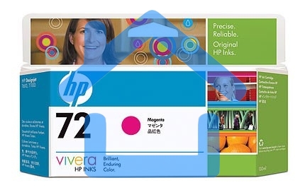Картридж струйный HP №72 C9372A пурпурный для HP DJ T1100/T610 (130мл)