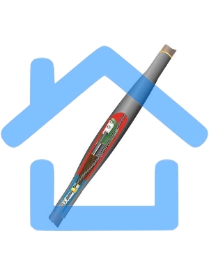 Муфта кабельная соединительная 1кВ СТп(тк) 4х(150-240мм) с болтовыми соединителями Нева-Транс Комплект 22010012