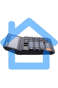 Калькулятор бухгалтерский Deli EM01120 черный 12-разр.