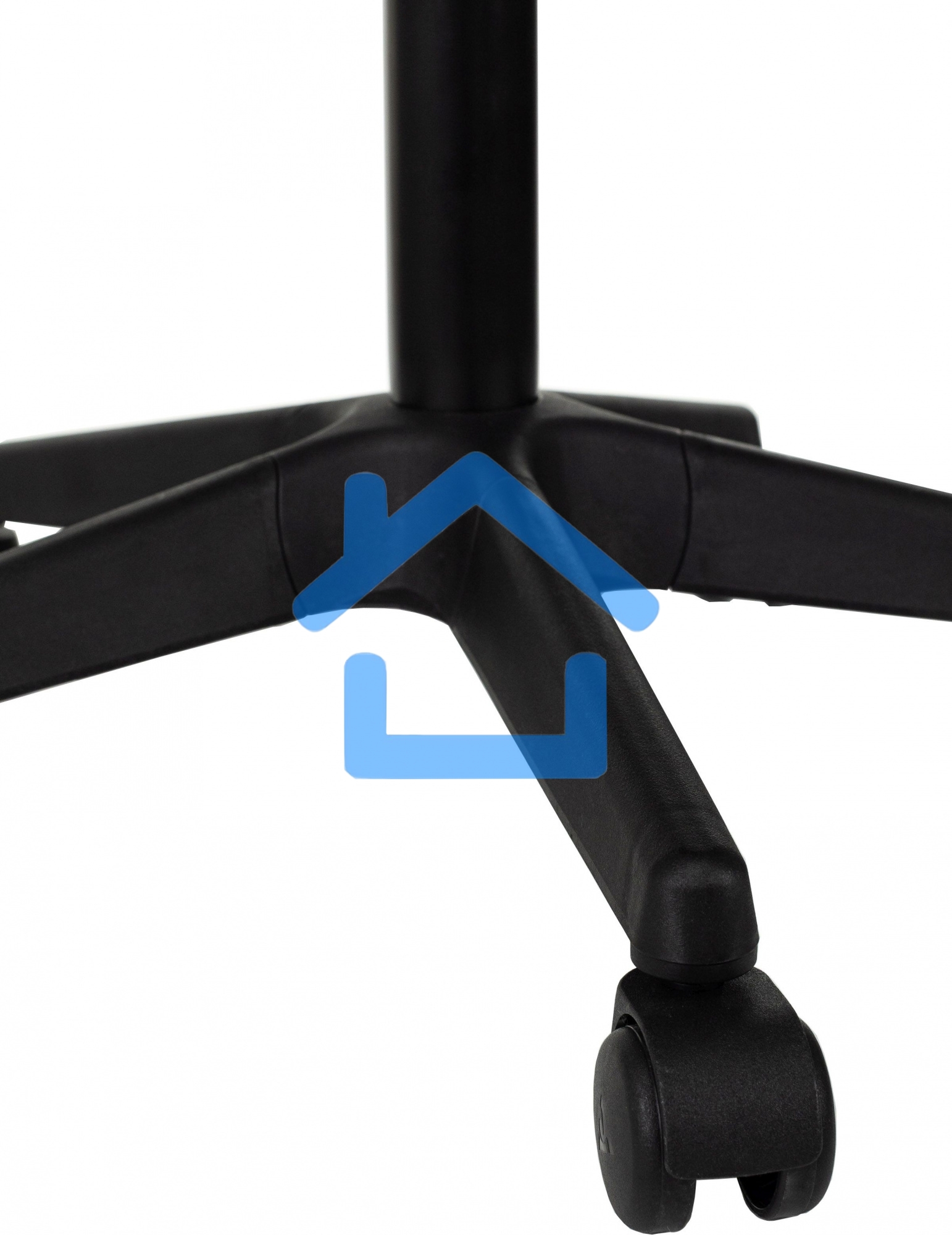 Кресло детское Бюрократ CH 200 белый пластик крестов. пластик