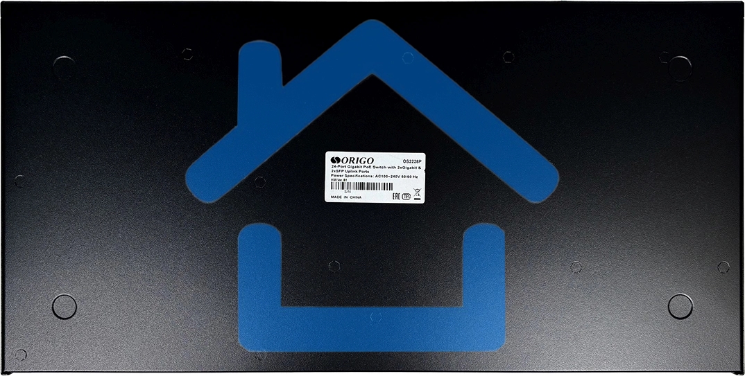 Коммутатор Origo OS2228P/370W OS2228P/370W/B1A (L2) 26x1Гбит/с 2SFP 24PoE+ 370W неуправляемый