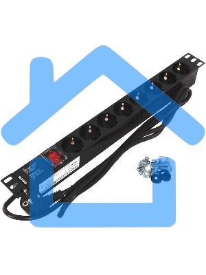 Блок распределения питания NTSS NTSS-PDU-DA2032 гор.размещ. 8x базовые 16A Schuko 1.8м