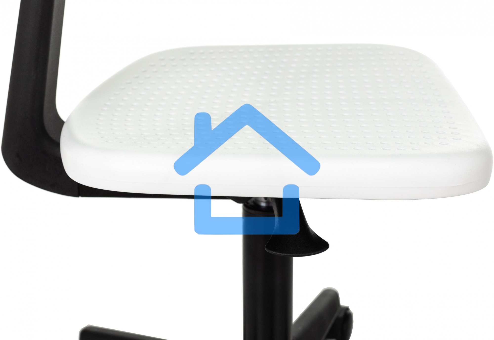 Кресло детское Бюрократ CH 200 белый пластик крестов. пластик