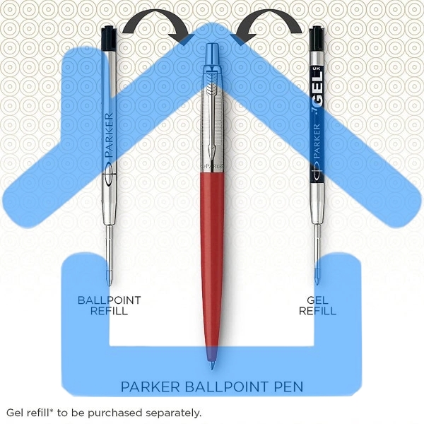 Ручка шариковая Parker Jotter Core K63 (CW1953189) Chelsea Orange CT M, синие чернила, подарочная коробка