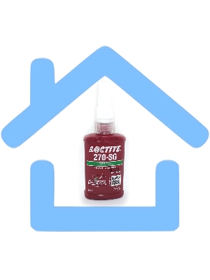 Резьбовой фиксатор высокой прочности Loctite 270 50 мл