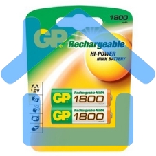 Аккумулятор GP 180AAHC AA NiMH 1800mAh (2шт)