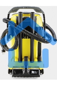 Строительный пылесос Karcher WD 5 V-25/5/22 желтый, 1100 Вт, уборка сухая/сбор воды, пылесборник мешок/контейнер, 25 л