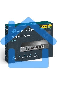 Роутер TP-Link SafeStream ER605 10/100/1000BASE-TX черный