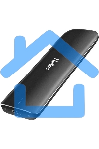 Внешний SSD Netac ZX, 500 GB, USB 3.2 Gen 2 Type-C, R/W 1050/950, черный