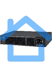 Источник бесперебойного питания Smart-Save Online SRV Systeme Electric 2000 ВА, конвертируемый форм-фактор 2U, 230 В, 6 розеток IEC C13, SmartSlot, LCD, USB HID