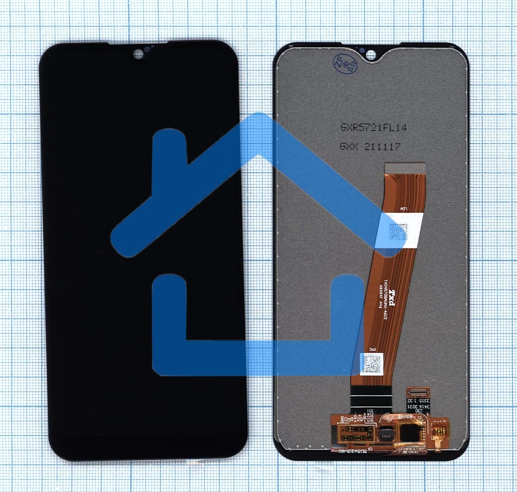 Дисплей для Samsung Galaxy M01 SM-M015 черный